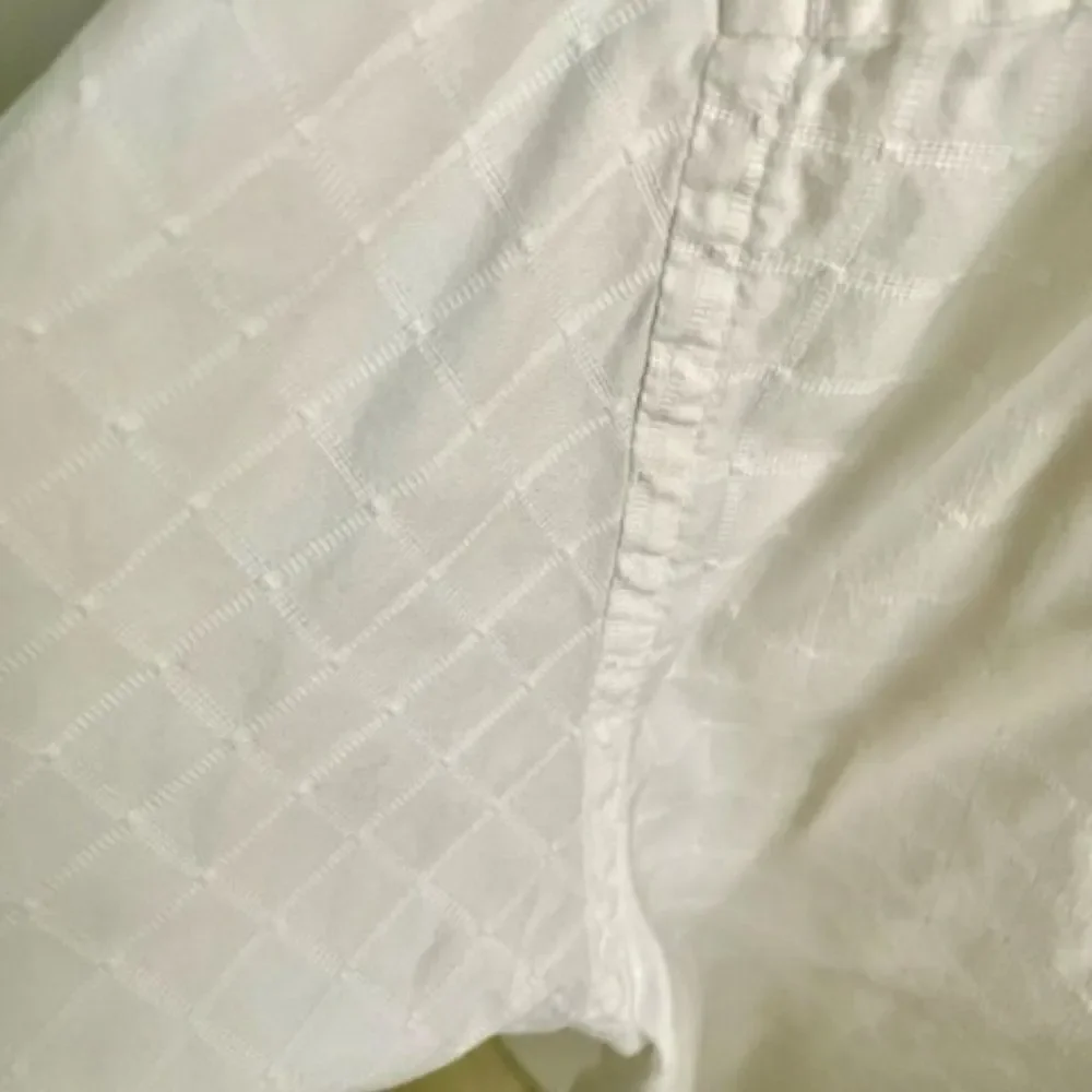 GAP Men's White Button Down Short Sleeve Shirt XL